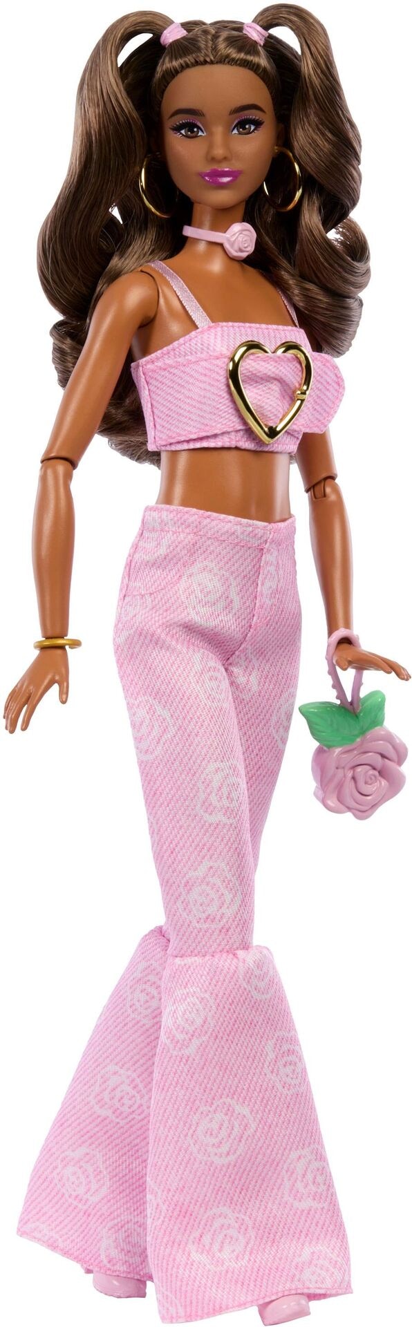 Barbie Deluxe Style - Flare Jeans - Mattel - MATTEL JJN72 Produktfoto - Mattel - Barbie Deluxe Style - Flare Jeans - Modell MATTEL JJN72 Produktbild fuer Online-Shop