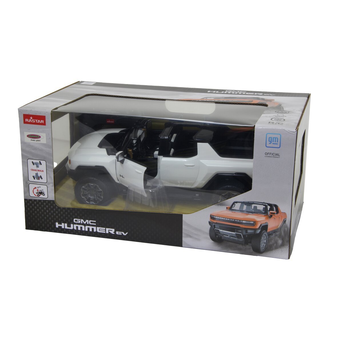 JAMARA Hummer EV 1:16 weiß 2,4GHz Tür manuell ab 6 Jahren