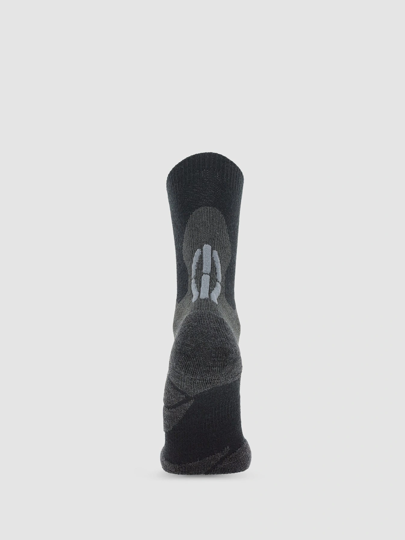 UYN Herren Trekkingsocken 2IN Merino Mid S100237B052 - Schwarz/Grau GR. 39/41