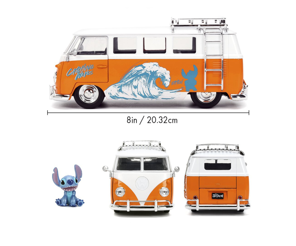 Jada Stitch 1961 VW Bus 1:24