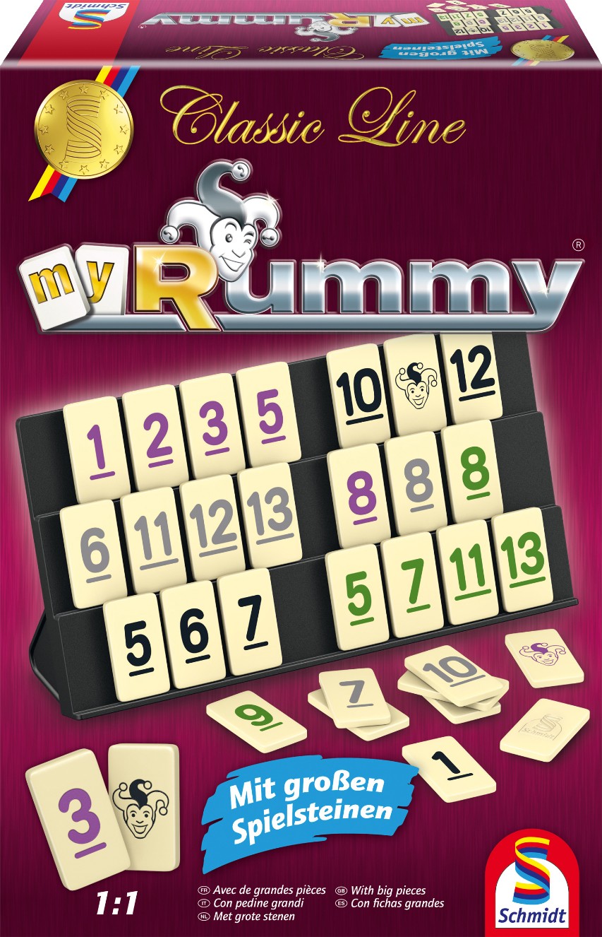 Schmidt, Spiele, Classic, Line, MyRummy