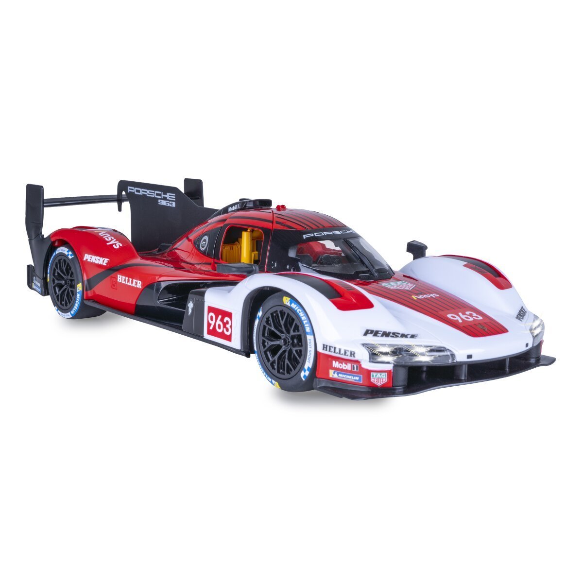 JAMARA Porsche 963 LMDH 1:14 rot 2,4GHz Tür manuell ab 6 Jahren