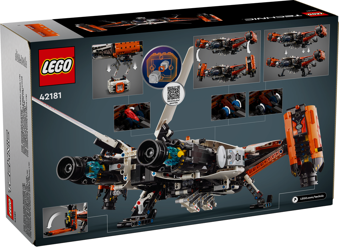 LEGO® Technic VTOL Schwerlastraumfrachter LT81 42181 Spielzeug, Maschine, Rad, Roboter