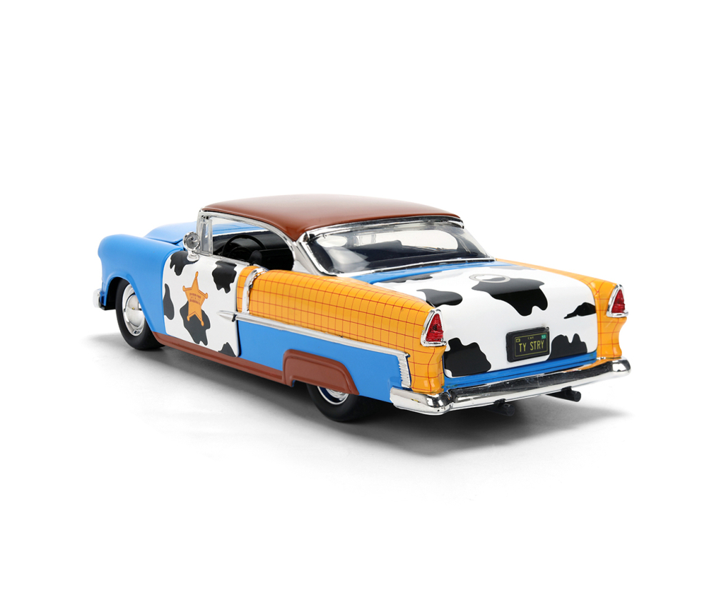 Jada Toy Story Woody 1955 Chevrolet 1:24 Jada Toy Story Woody 1955 Chevrolet 1:24