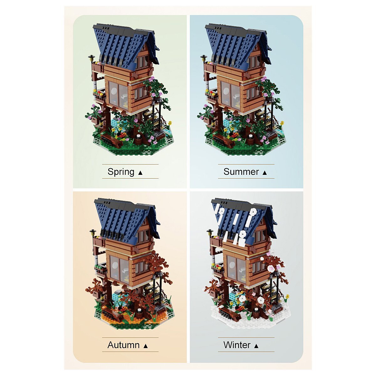 JAMARA CaDA Baumhaus 4 Jahreszeiten 1:46 Bricks ab 14 Jahren JAMARA CaDA Baumhaus 4 Jahreszeiten 1:46 Bricks ab 14 Jahren