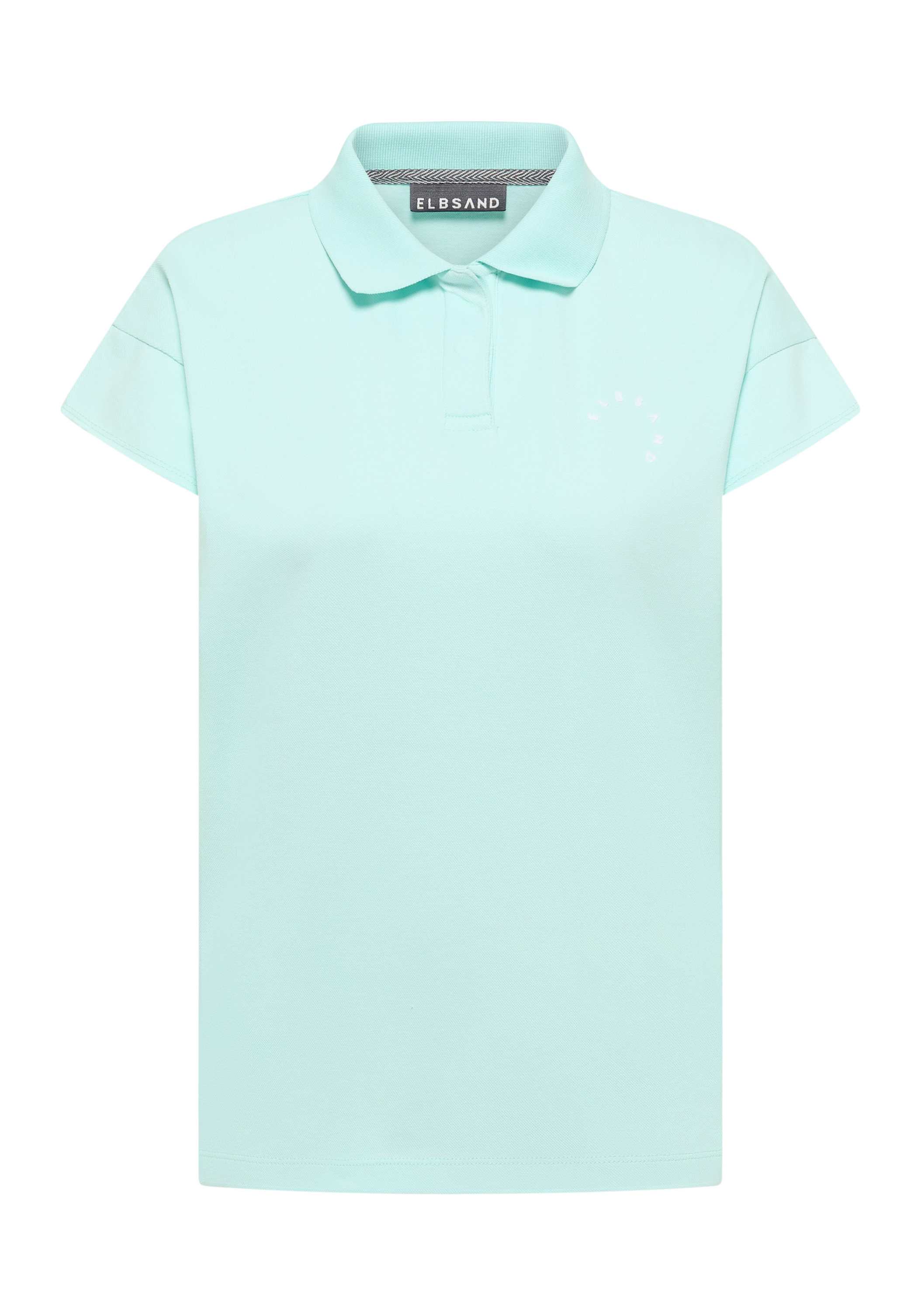 Elbsand Torva Poloshirt in Mintgrün, Produktfoto 1.