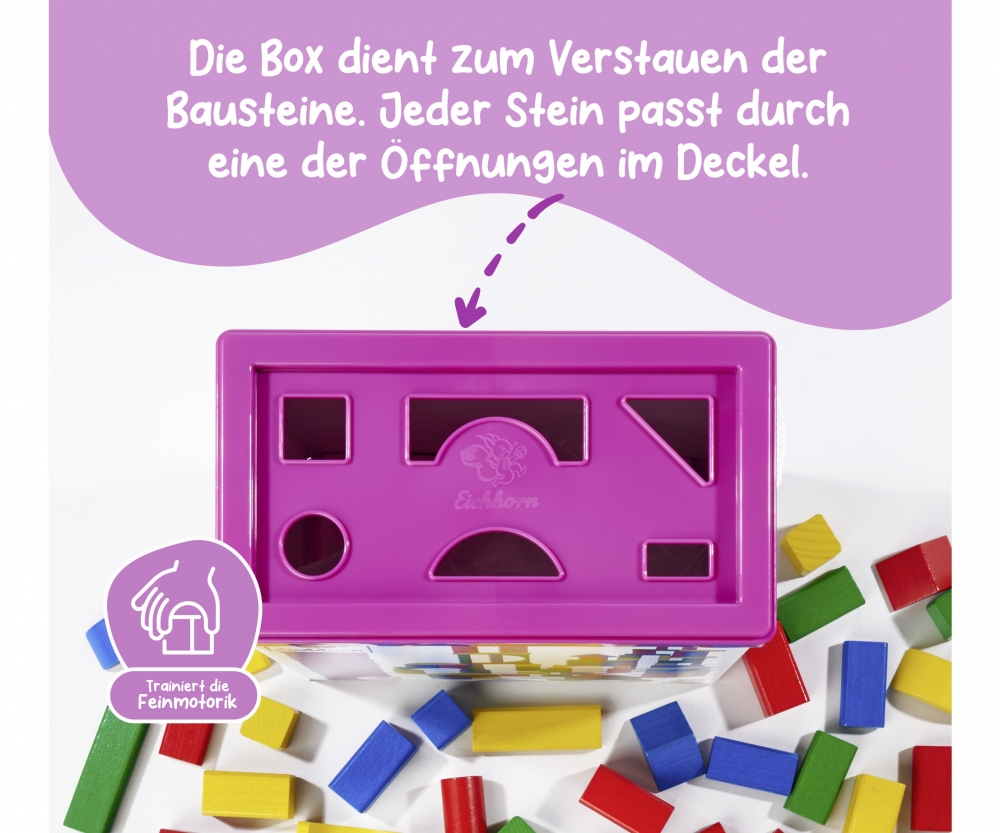 Eichhorn Bunte Holzbausteine 100010171
