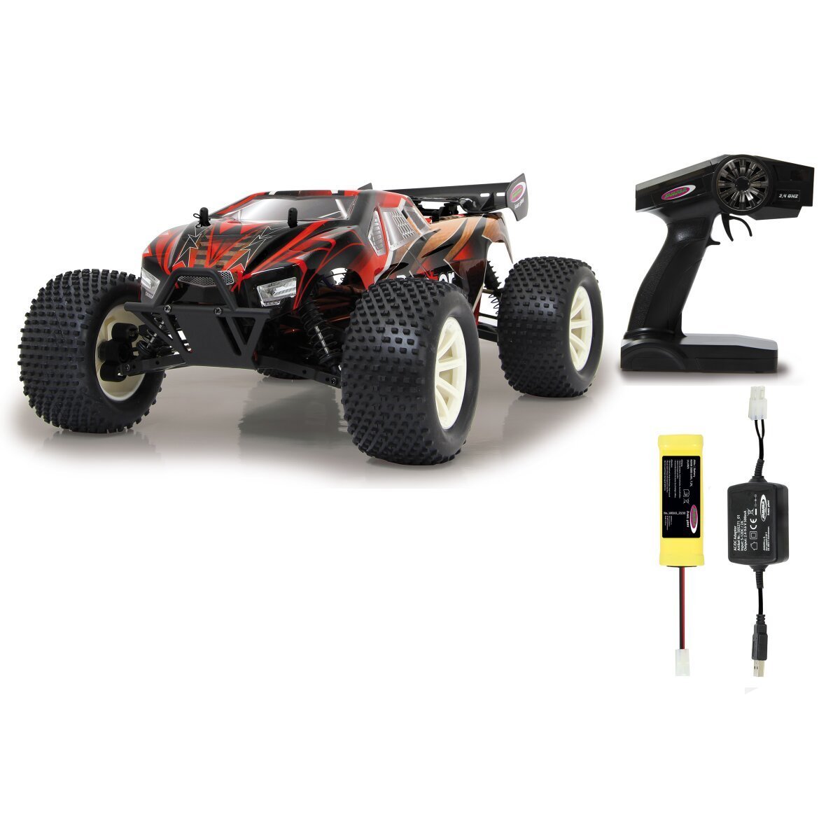 JAMARA Brecter Truggy 4WD 1:10 NiMh 2,4GHz ab 14 Jahren JAMARA Brecter Truggy 4WD 1:10 NiMh 2,4GHz ab 14 Jahren