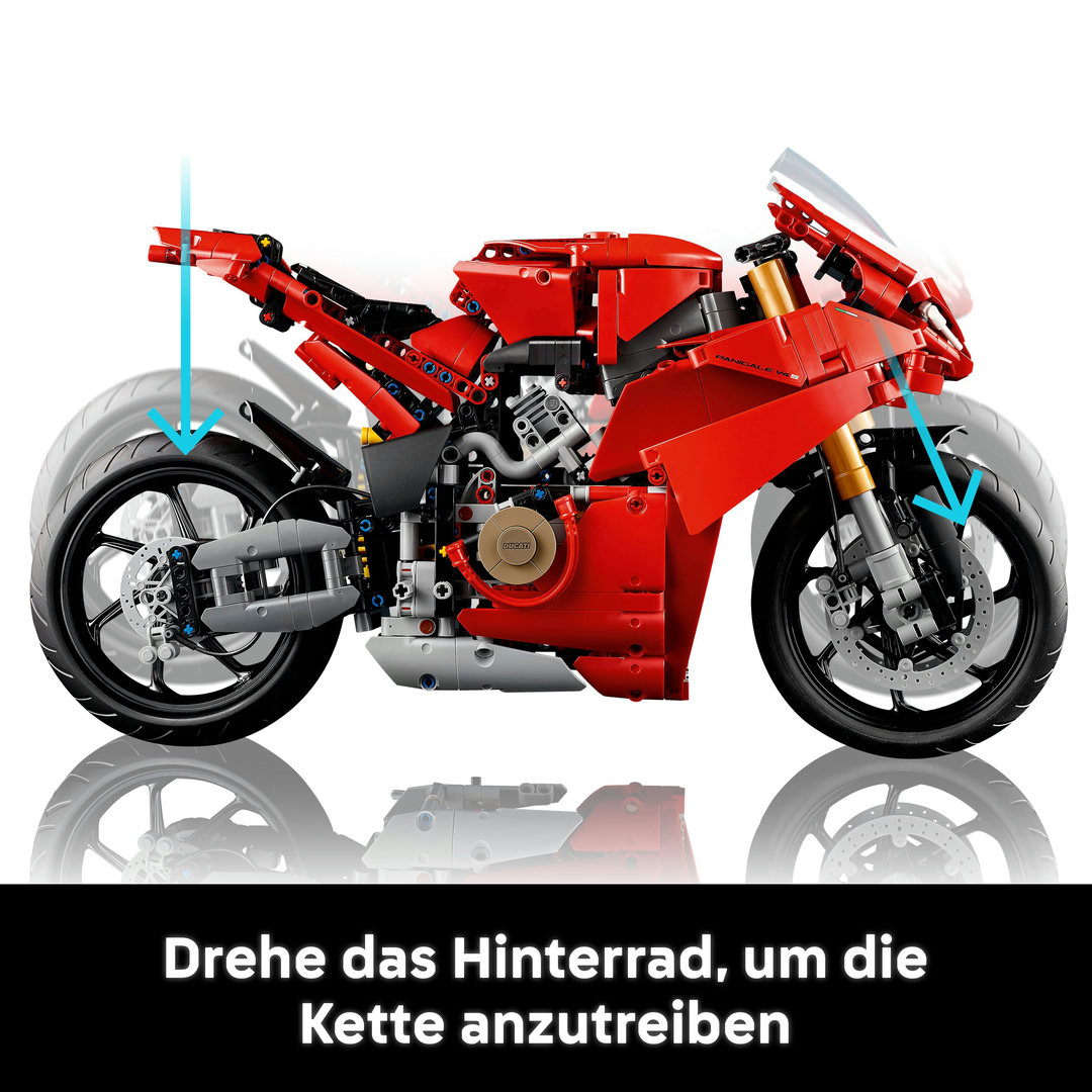 LEGO® Technic 42202 Confi1 'Jan Maschine, Sprach, Rad, Motorrad, Motor