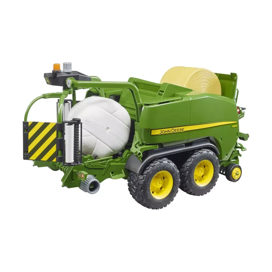Bruder 02032 John Deere Rundballen-Presswickelkombination C441R