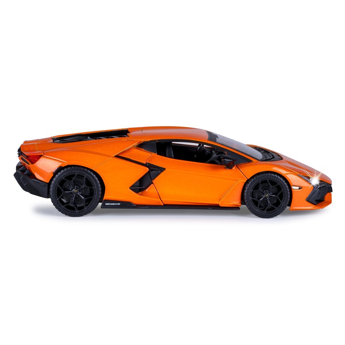 JAMARA Lamborghini Revuelto Diecast 1:32 orange inkl. Knopfzellen ab 3 Jahren