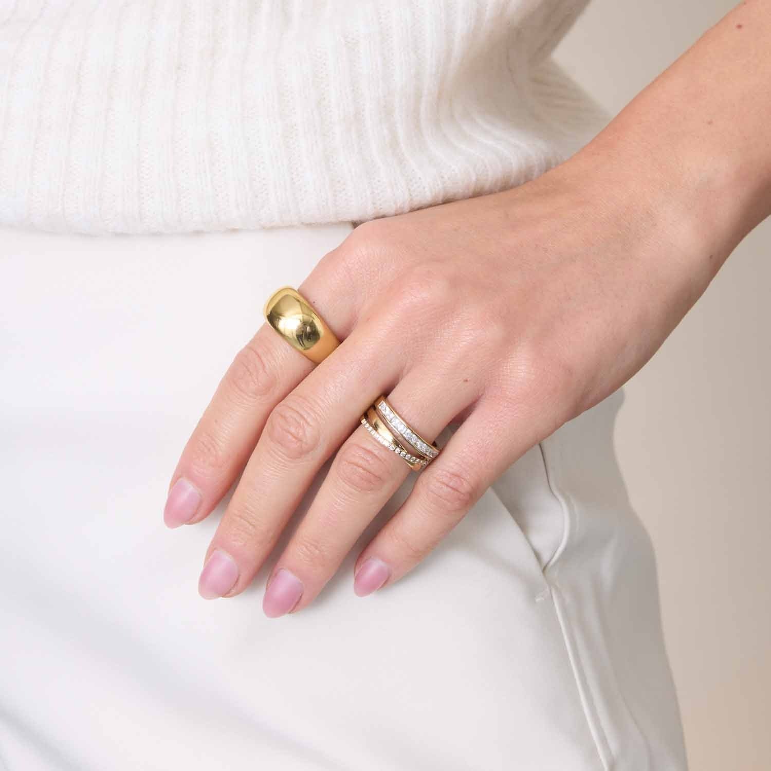 Leonardo 025485 Ring 17 gold Georgette Leonardo 025485 Ring 17 gold Georgette