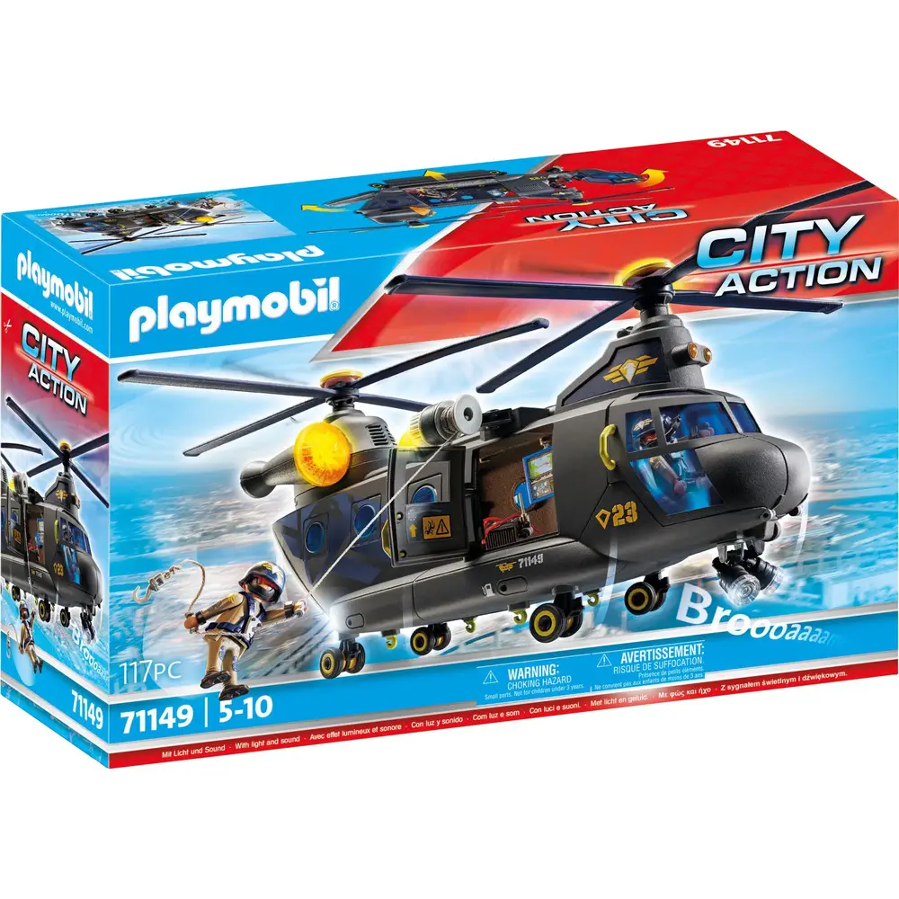 PLAYMOBIL 71149 SWAT-Rettungsflugzeug