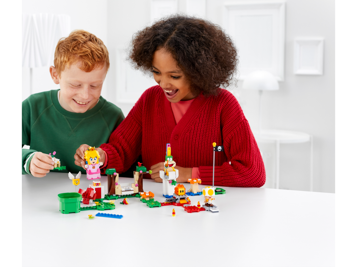 LEGO® Super Mario™ Abenteuer mit Peach Starterset 71403 Erwachsener, Weiblich, Person, Frau, Kind