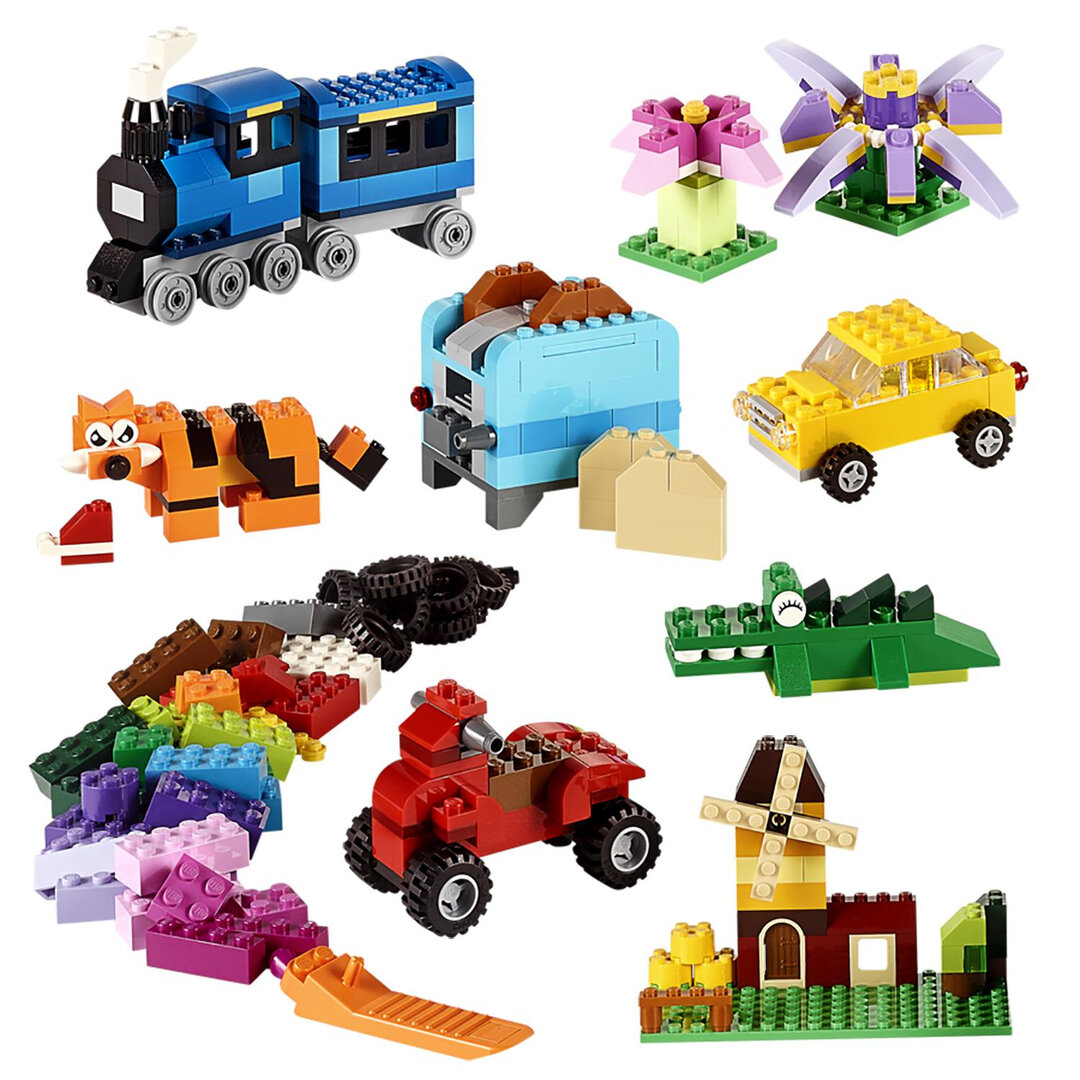 LEGO® Classic Mittelgroße Bausteine-Box 10696 Spielzeug, Maschine, Rad