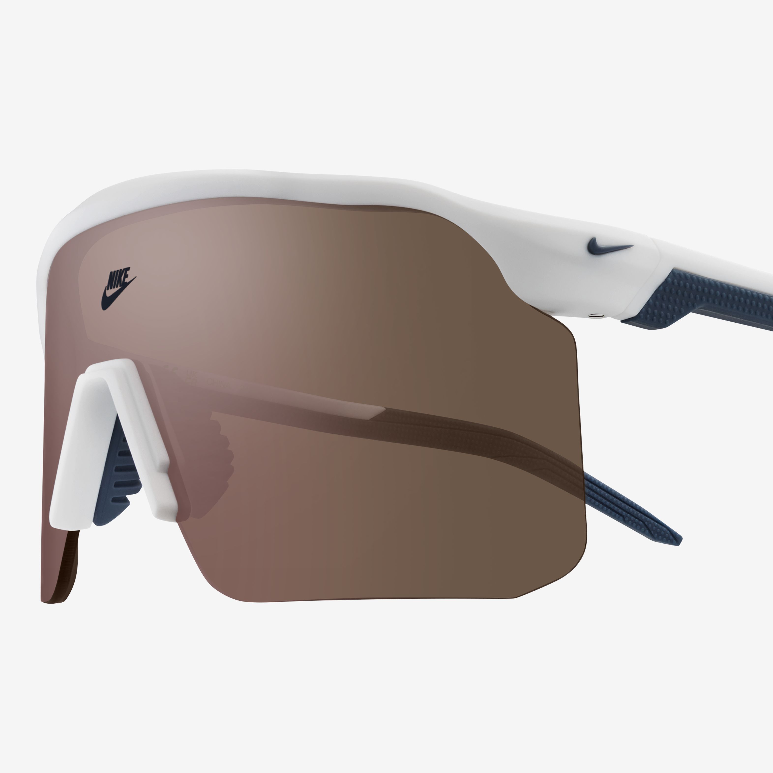 Nike 4006563/WH Sonnenbrille Expedition Shield - Weiß Nike 4006563/WH Sonnenbrille Expedition Shield - Weiß
