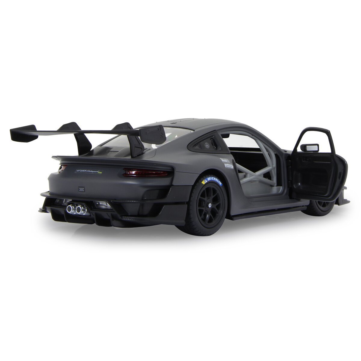 JAMARA Porsche 911 GT2 RS Clubsport 25 1:18 grau 2,4 GHz Bausatz ab 8 Jahren JAMARA Porsche 911 GT2 RS Clubsport 25 1:18 grau 2,4 GHz Bausatz ab 8 Jahren