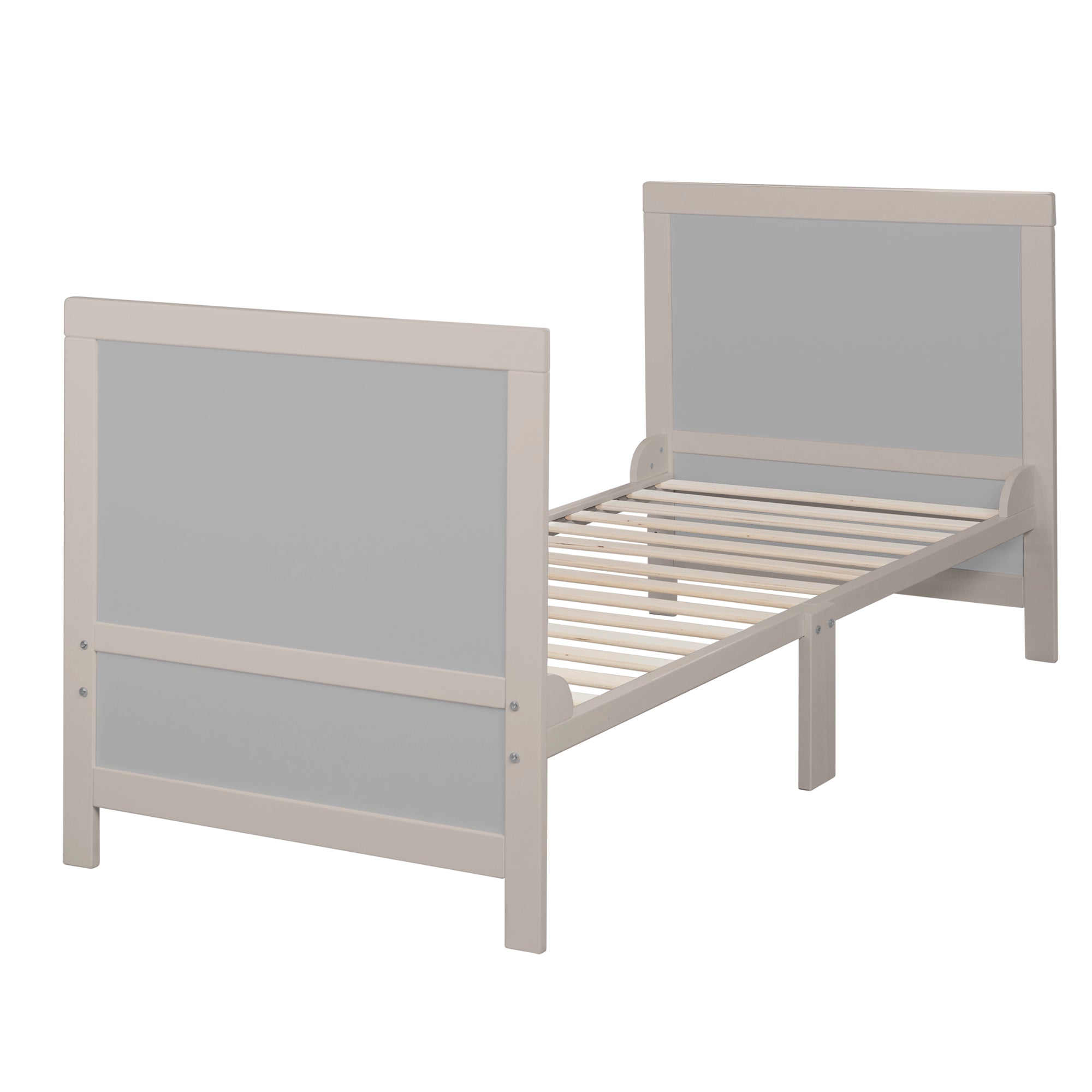 Roba 0194NGM Kombi-Kinderbett 70x140 cm + Matratze natur-grau – Komplettbettsets & Einzelbetten - Bild 10 Roba 0194NGM Kombi-Kinderbett 70x140 cm + Matratze natur-grau – Komplettbettsets & Einzelbetten - Produktbild 10