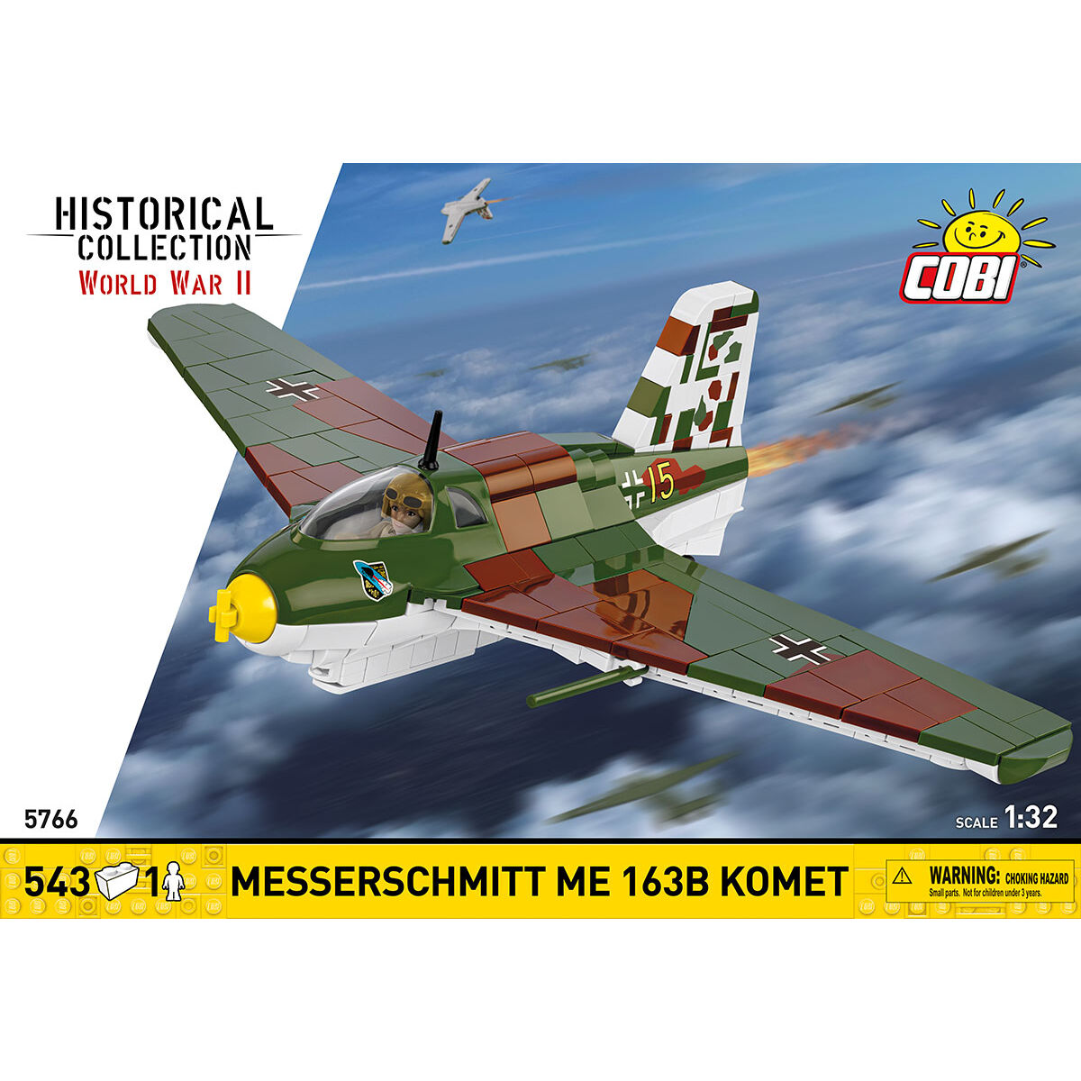 COBI 5766 - Messerschmitt ME 163B KOMET - Bild 3 COBI 5766 - Messerschmitt ME 163B KOMET - Bild 3