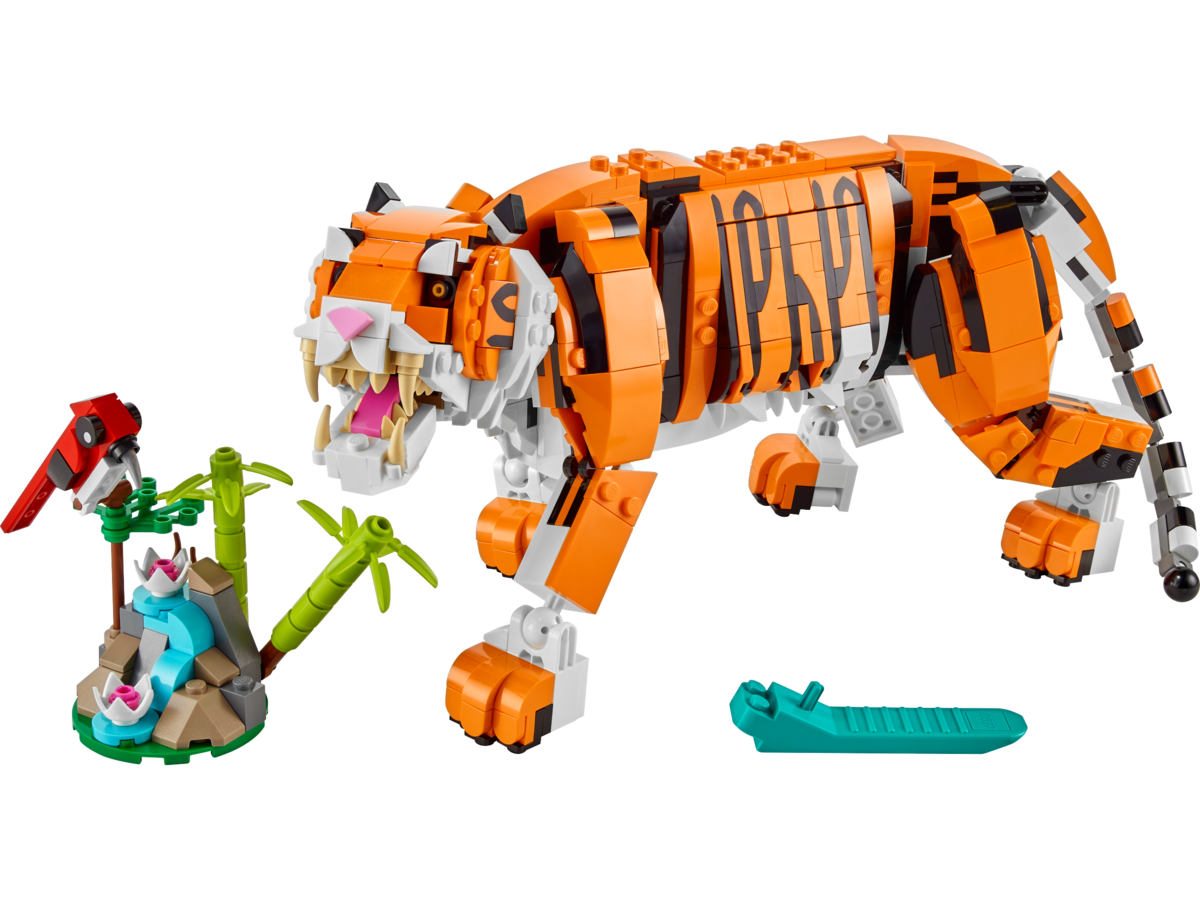 LEGO® Creator 3 in 1 Majestätischer Tiger 31129 Roboter