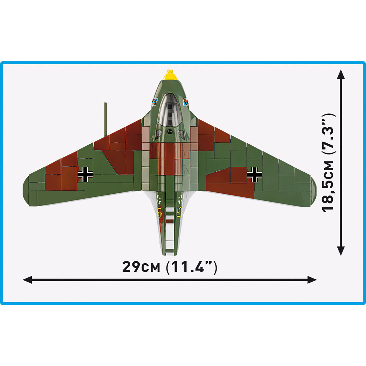 COBI 5766 - Messerschmitt ME 163B KOMET - Bild 10 COBI 5766 - Messerschmitt ME 163B KOMET - Bild 10
