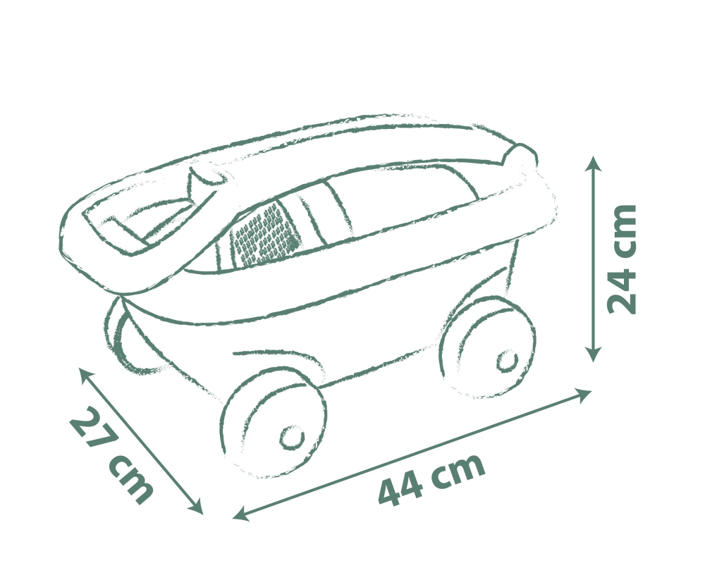 Smoby Smoby Life Handwagen mit Eimergarnitur Smoby Smoby Life Handwagen mit Eimergarnitur