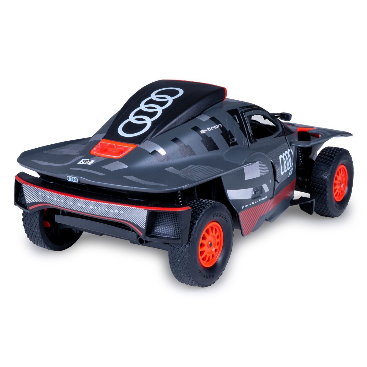 JAMARA AUDI RS Q e-tron Diecast 1:24 grau Tür manuell ab 14 Jahren