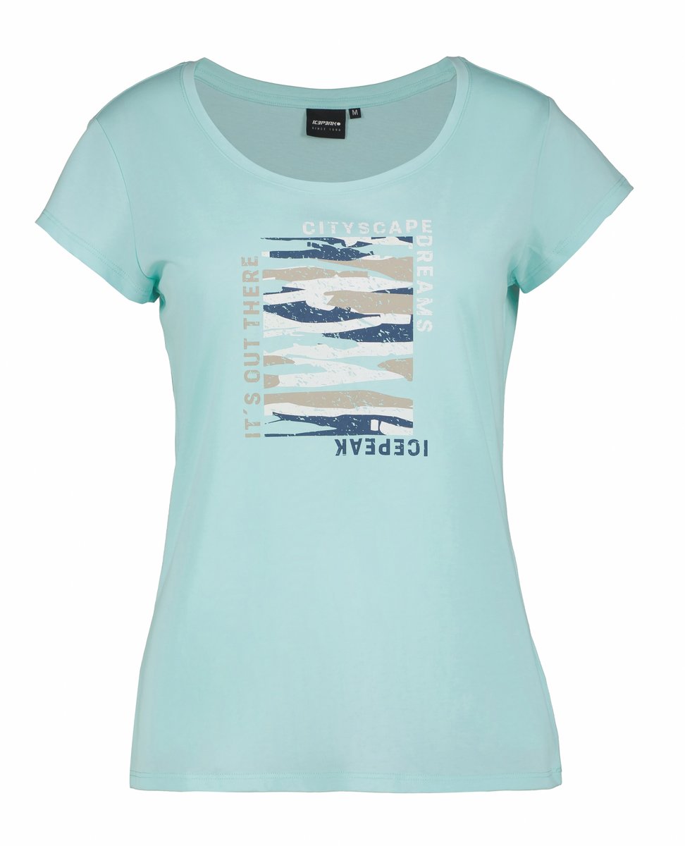 ICEPEAK 954677689I ANTIGA T-Shirt Damen Mintgrün Gr. S ICEPEAK 954677689I ANTIGA T-Shirt Damen Mintgrün Gr. S