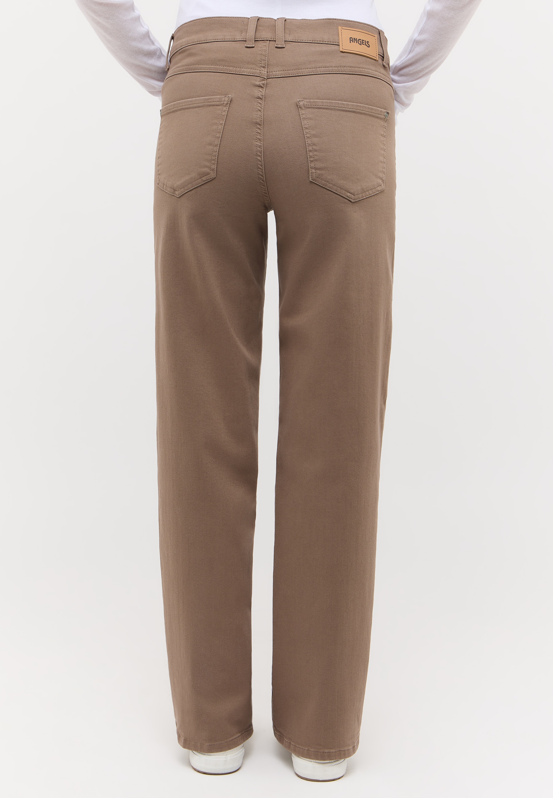ANGELS 346290030T Damen Jeans Lara Wide Leg - Braun - 5 ANGELS 346290030T Damen Jeans Lara Wide Leg - Braun - 5