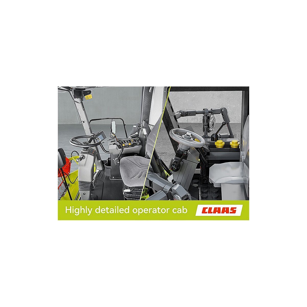 JAMARA CaDA Claas Dominator 370 1:18 2,4GHz Bricks ab 14 Jahren JAMARA CaDA Claas Dominator 370 1:18 2,4GHz Bricks ab 14 Jahren