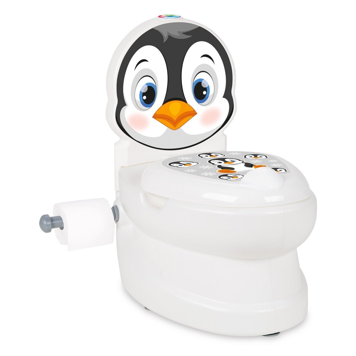 JAMARA Meine kleine Toilette Pinguin mit Spülsound und Toilettenpapierhalter ab 18 Monaten JAMARA Meine kleine Toilette Pinguin mit Spülsound und Toilettenpapierhalter ab 18 Monaten