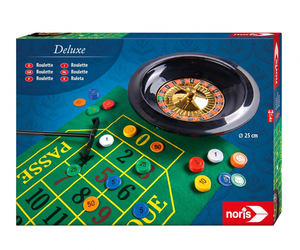 Noris Deluxe Set - Roulette 25cm Noris Deluxe Set - Roulette 25cm