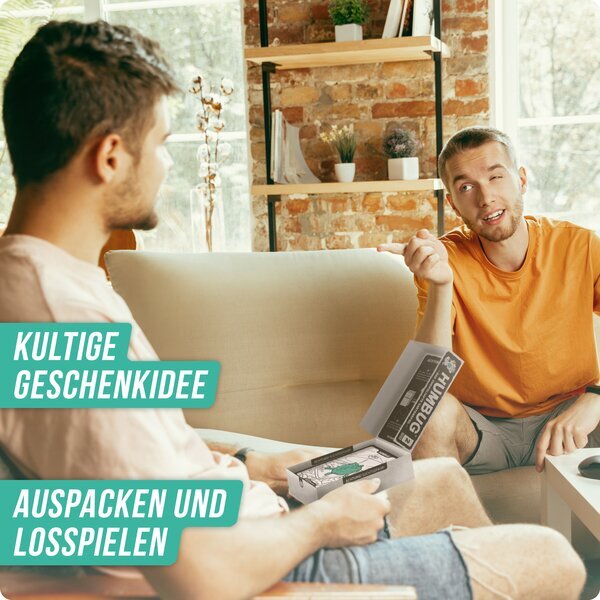 Humbug Original Edition Nr. 2 - Das zweifelhafte Kartenspiel Person, Couch, Mobiliar