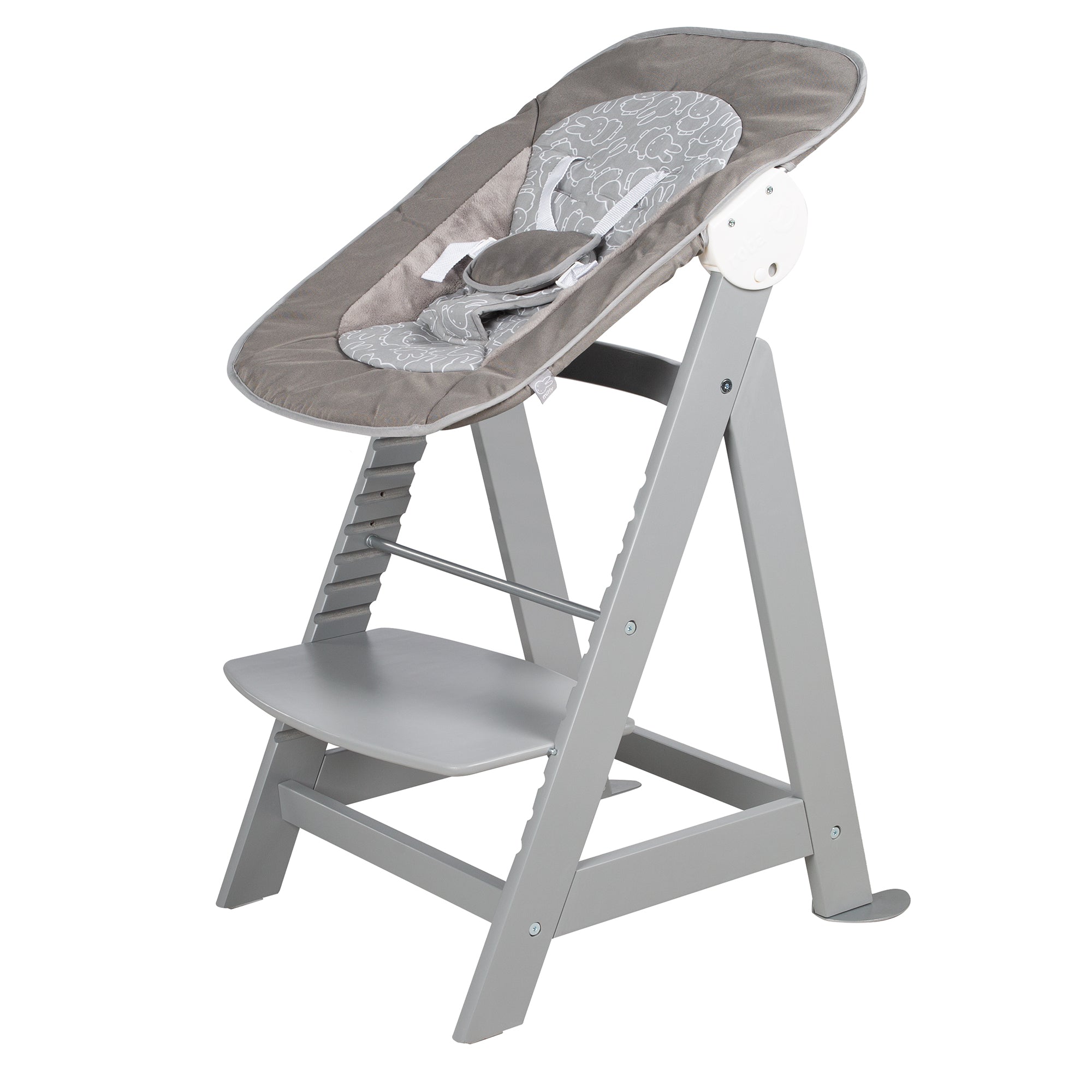 Roba 75063TPV210 Treppenhochstuhl, Set 2in1 Miffy taupe - Bild 3 Roba 75063TPV210 Treppenhochstuhl, Set 2in1 Miffy taupe - Produktbild 3
