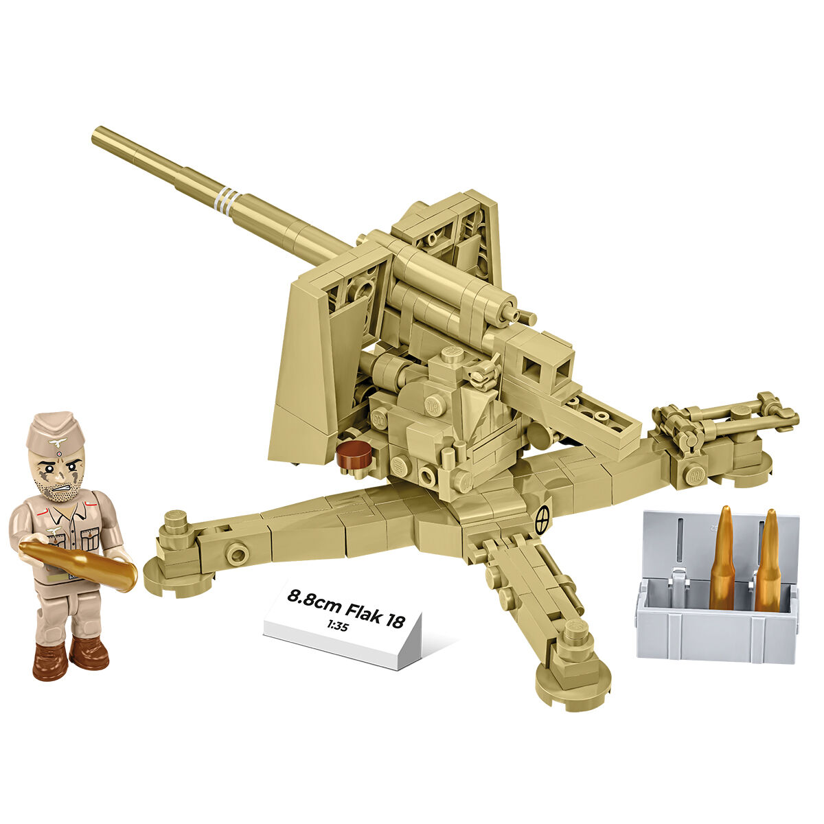 COBI 3141 - 8.8 CM FLAK 18 - Bild 6 COBI 3141 - 8.8 CM FLAK 18 - Bild 6