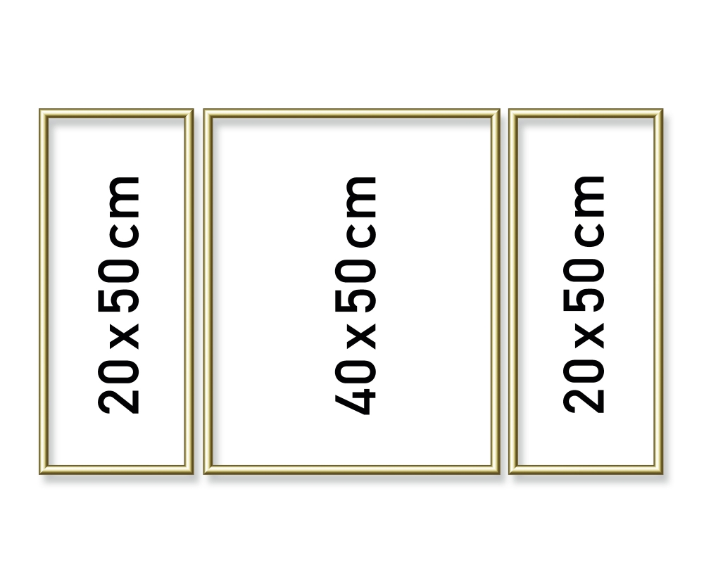 Schipper MNZ - Alurahmen Tripty. Gold 50 x 80 cm Schipper MNZ - Alurahmen Tripty. Gold 50 x 80 cm