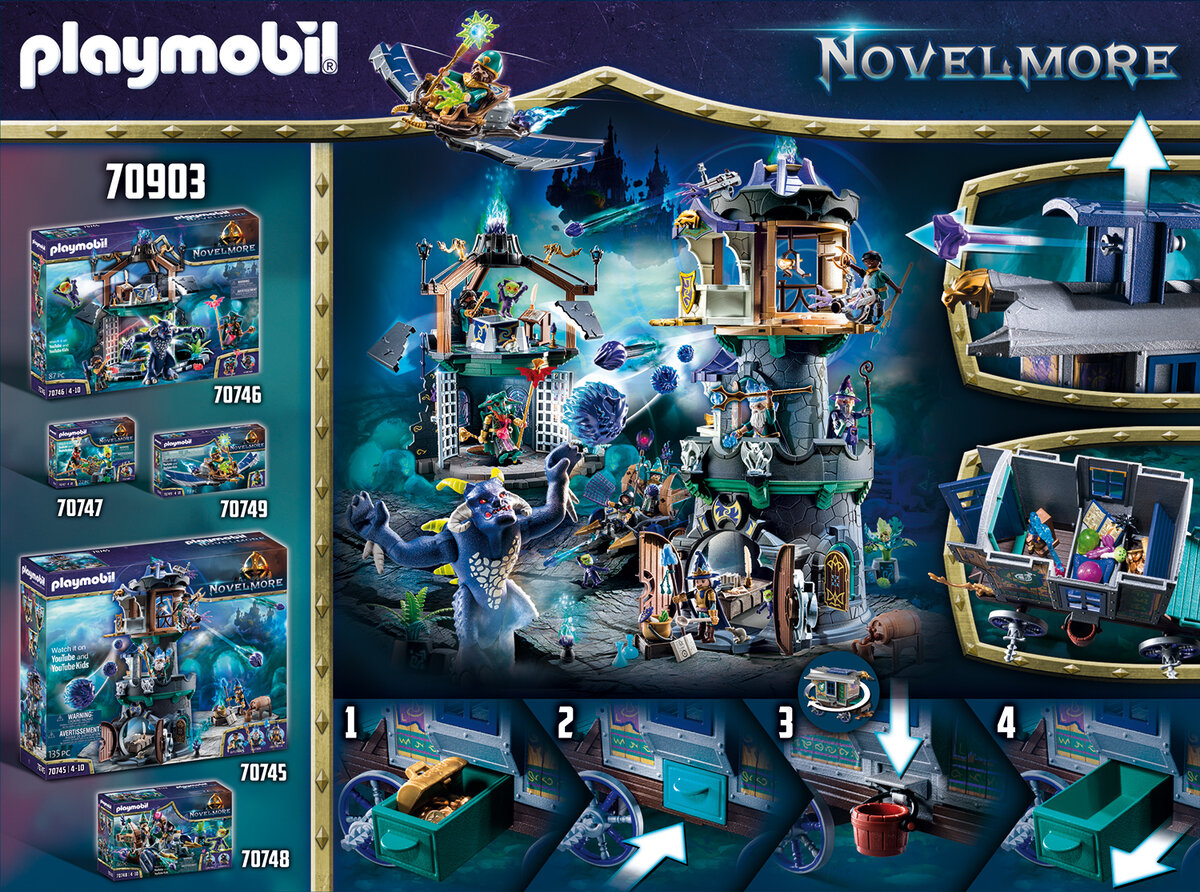 PLAYMOBIL 70903 Violet Vale - Händlerkutsche Person