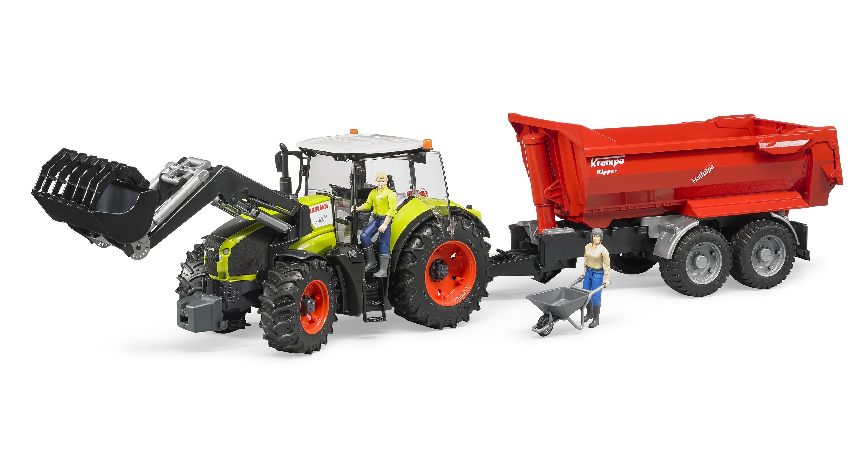 BRUDER 03013 - Claas Axion 950 mit Frontlader - Bild 4 BRUDER 03013 - Claas Axion 950 mit Frontlader - Bild 4